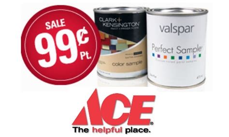 Ace Hardware: $0.99 paint samples (reg $4.99) - GO NOW! - Living Chic Mom