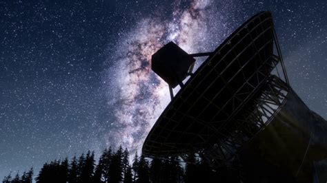 Astronomical Observatory Under Night Sky Stock Footage SBV-331478322 ...