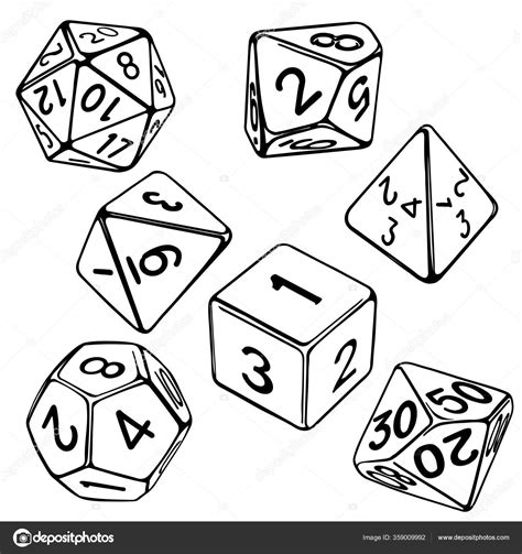 How To Draw Dnd Dice D d dice explained what are dnd dice