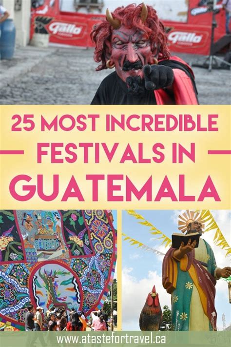 25 Guatemalan Festivals and Celebrations for Your Bucket List - A Taste ...