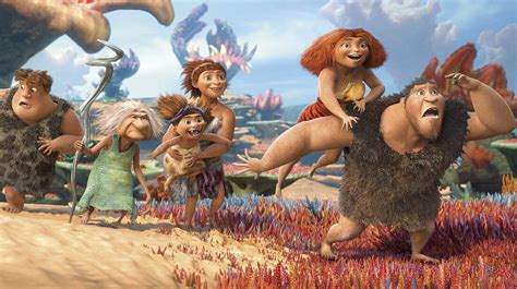 Movie Review - 'The Croods' - You Can Give A Neanerthal New Colors, But ...