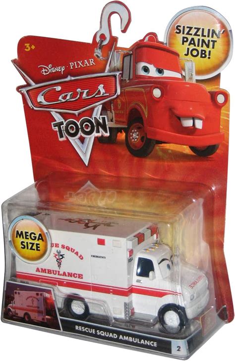 Disney / Pixar CARS TOON 1:55 Die Cast Car Oversized Vehicle Rescue ...