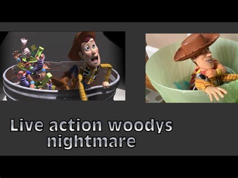 Live action woodys nightmare toy story 2 - YouTube