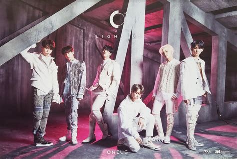 OneUs 1st Mini Album Light Us Official Poster - Photo Concept 3 ...