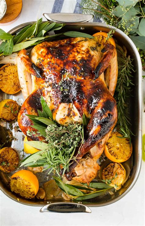 Best Oven Roasted Thanksgiving Turkey Recipe Ever - Oh Sweet Basil