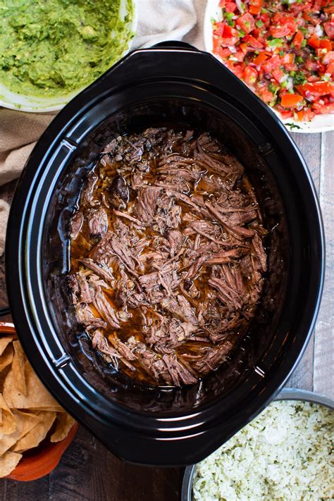 Chipotle Barbacoa Copycat Recipe (Slow Cooker/ Crock Pot) - The Magical ...