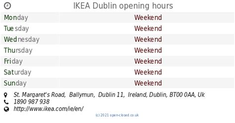 IKEA Dublin opening times (2019 update)