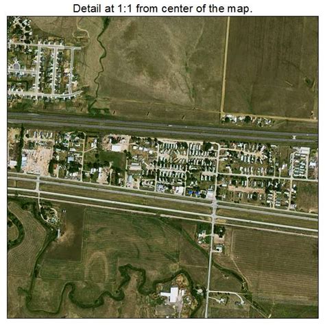 Aerial Photography Map of Box Elder, SD South Dakota