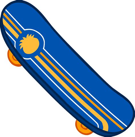 Download High Quality skateboard clipart blue Transparent PNG Images ...