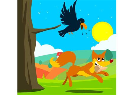 The Fox And The Crow Story For Children With Moral