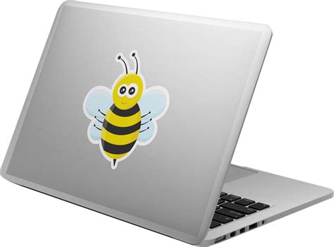 Custom Buzzing Bee Laptop Decal | YouCustomizeIt