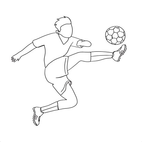 Top 81+ sketch of playing football super hot - seven.edu.vn