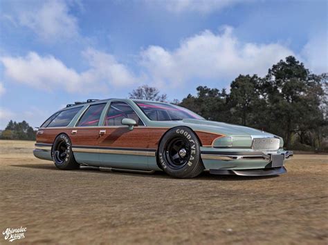 Buick Roadmaster Wagon Makes For A Wicked Race Car Rendering | GM Authority