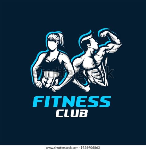 Fitness Logo Vector Symbol Icon Stock Vector (Royalty Free) 1926906863 ...