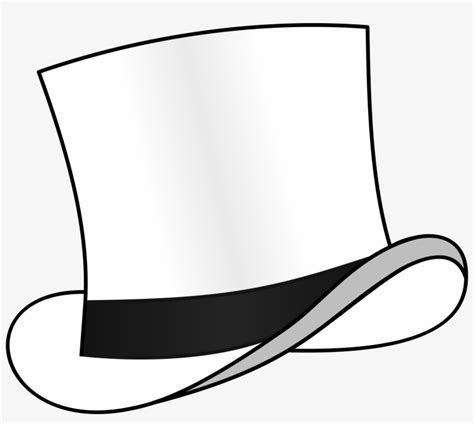 Top Hats Drawing At Getdrawings - Hat Clipart Black And White ...