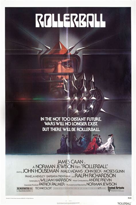 Rollerball Original 1975 U.S. One Sheet Movie Poster - Posteritati ...