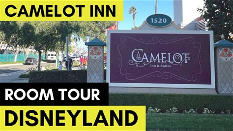 Camelot Inn and Suites Room Tour | Disneyland Anaheim - YouTube