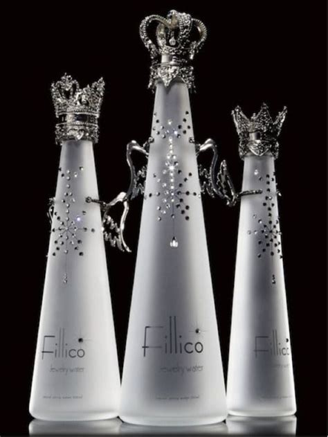 Fillico Jewelry Water – $219 | Most expensive things, Alcohol bottles ...