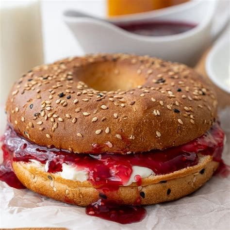 Cream Cheese and Jelly | Krave Bagel