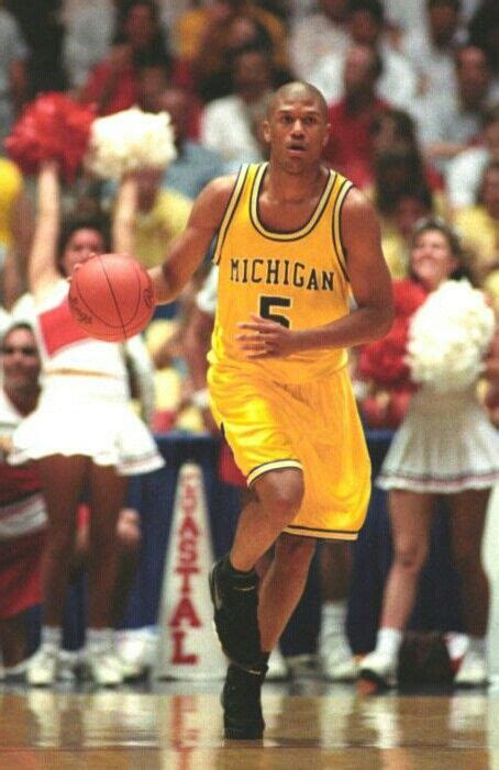 Jalen Rose - One of my favorite College players! Michigan Wolverines ...