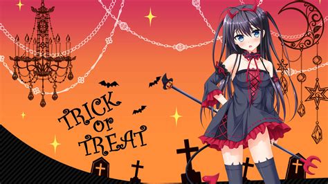 Halloween Anime Girls Wallpapers - Wallpaper Cave