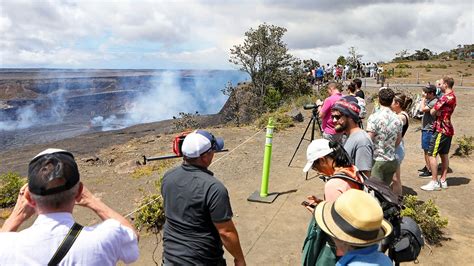 Hawaii urges mindfulness, respect as tourists flock to view volcanic ...