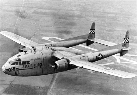 The Story Of Fairchild's Twin-Boom C-119 'Flying Boxcar' Transport Aircraft