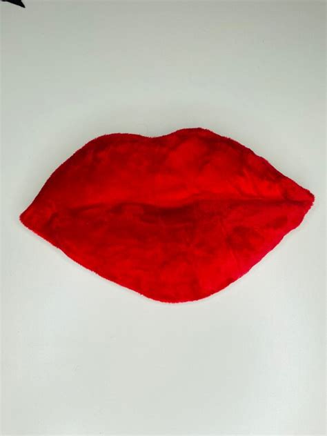 Lips Attachment Lips Pillow Plush Lips Valentines Decor - Etsy