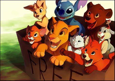 Myers Briggs (MBTI) Disney Animal Types