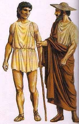 ancient greek male chiton | Ancient greece clothing, Ancient greek ...