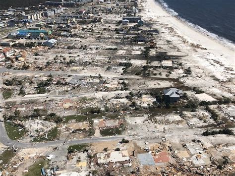 DVIDS - Images - Coast Guard assesses damage during overflight of ...