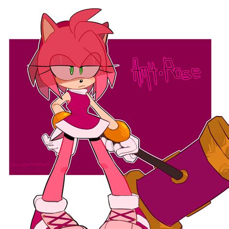 Amy Rose by Mangaanonymous on DeviantArt