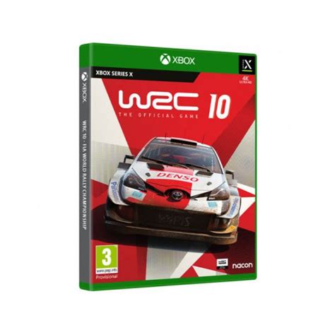 WRC 10 Xbox Series X Konzol, Játékok