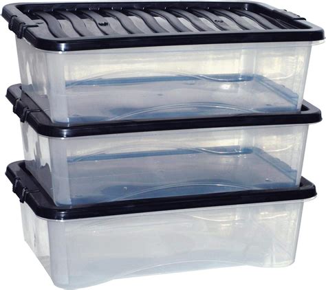 Clear Plastic Storage Boxes