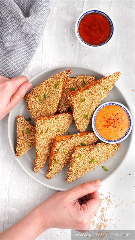 Sesame Prawn Toast | Khinskitchen | Easy Crispy Prawn Toast Recipe