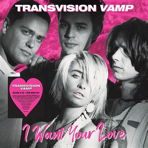 Transvision Vamp / I Want Your Love 6CD+DVD deluxe set with signed ...