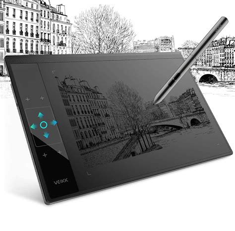 ProDraw Large 10x6 Digital Drawing Art Tablet Sketch Pad With Pen ...