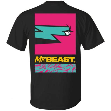 MrBeast Merch MrBeast Eye Of The Beast Tee Purple - Spoias