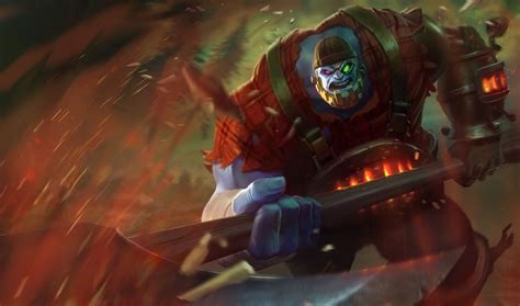 ArtStation - Lumberjack Sion Splash Art