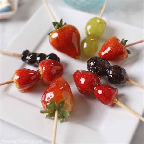 Tanghulu Recipe | Recipe | Candied fruit recipes, Fruit recipes, Food