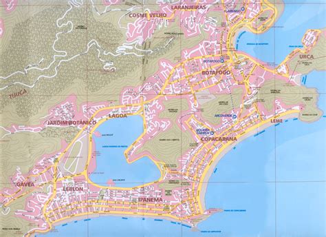 Maps of Rio de Janeiro city and state BoLeRio.com