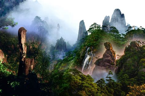 Chinese Mountains Wallpapers - Top Free Chinese Mountains Backgrounds ...