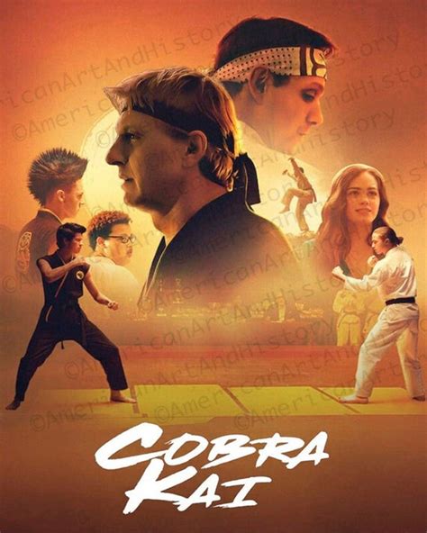 Cobra Kai Movie Poster - Etsy