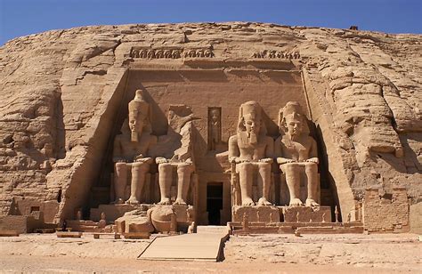 Abu Simbel Temples - Historic Sites of Egypt - WorldAtlas.com