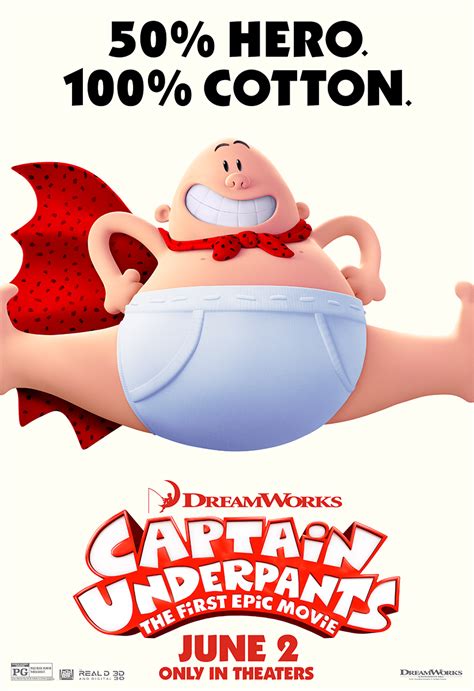 Captain Underpants Movie 2 Poster : Amazon Com Kirbis Captain ...