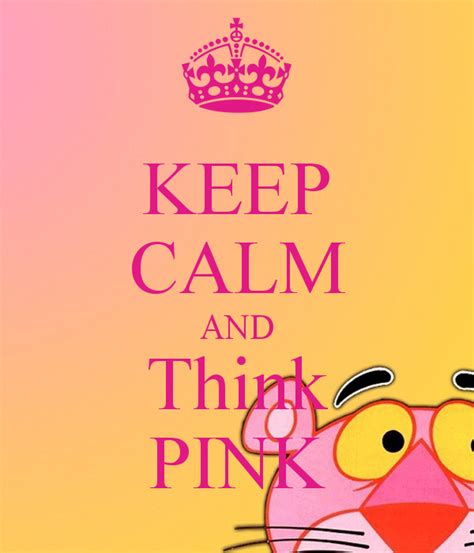 Think Pink Quotes. QuotesGram