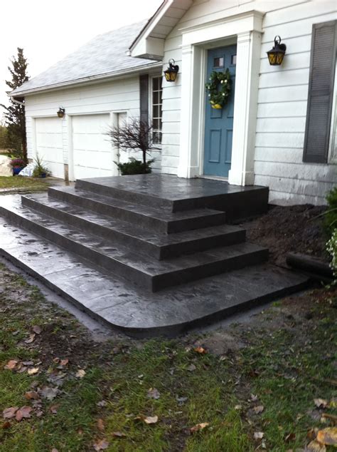 Concrete porch ideas 6 front steps makeovers – Artofit