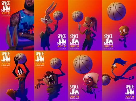 Warner Bros. Unveils Character Posters For Space Jam: A New Legacy