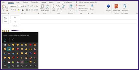 How to Insert Emojis in a Microsoft Outlook Email - Guiding Tech