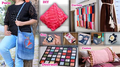 Reuse Old Clothes with These 10 DIY Usefull Hacks - YouTube